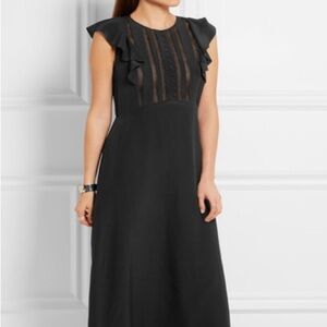 Theory Elegant Black Evening Dress